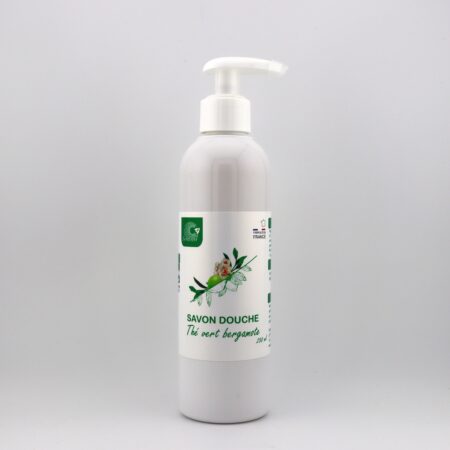 Savon douche thé vert bergamote