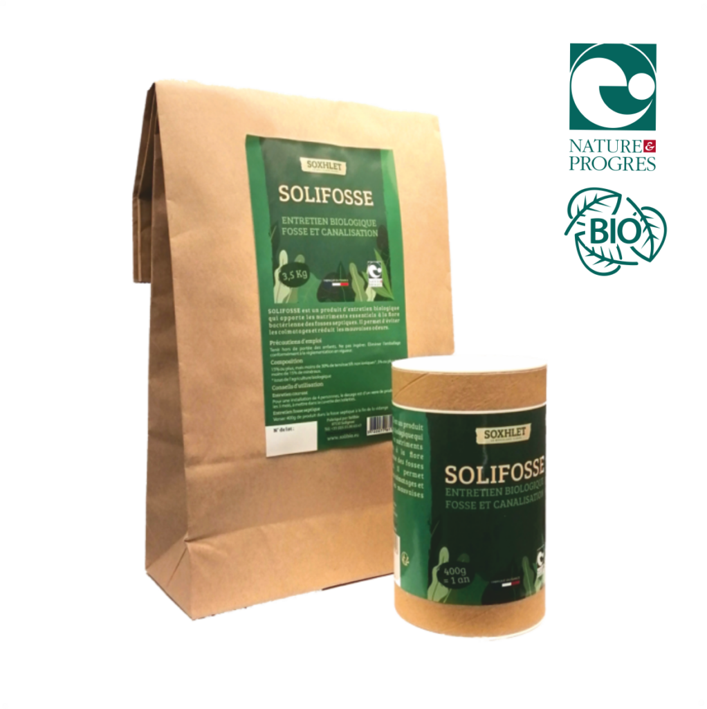 SOLIFOSSE Activateur de Fosse Septique Solibio SOLIFOSSE Activateur de Fosse Septique Solibio