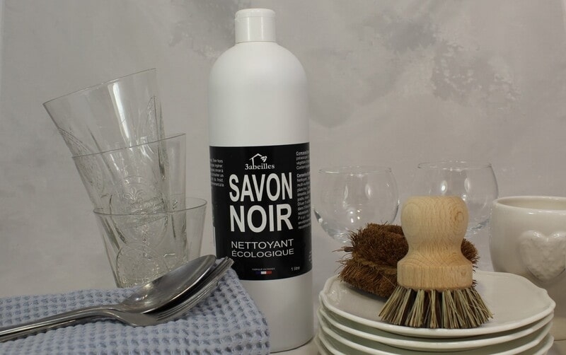 Savon Noir Bio 3abeilles, Nettoyant écologique pour maison 