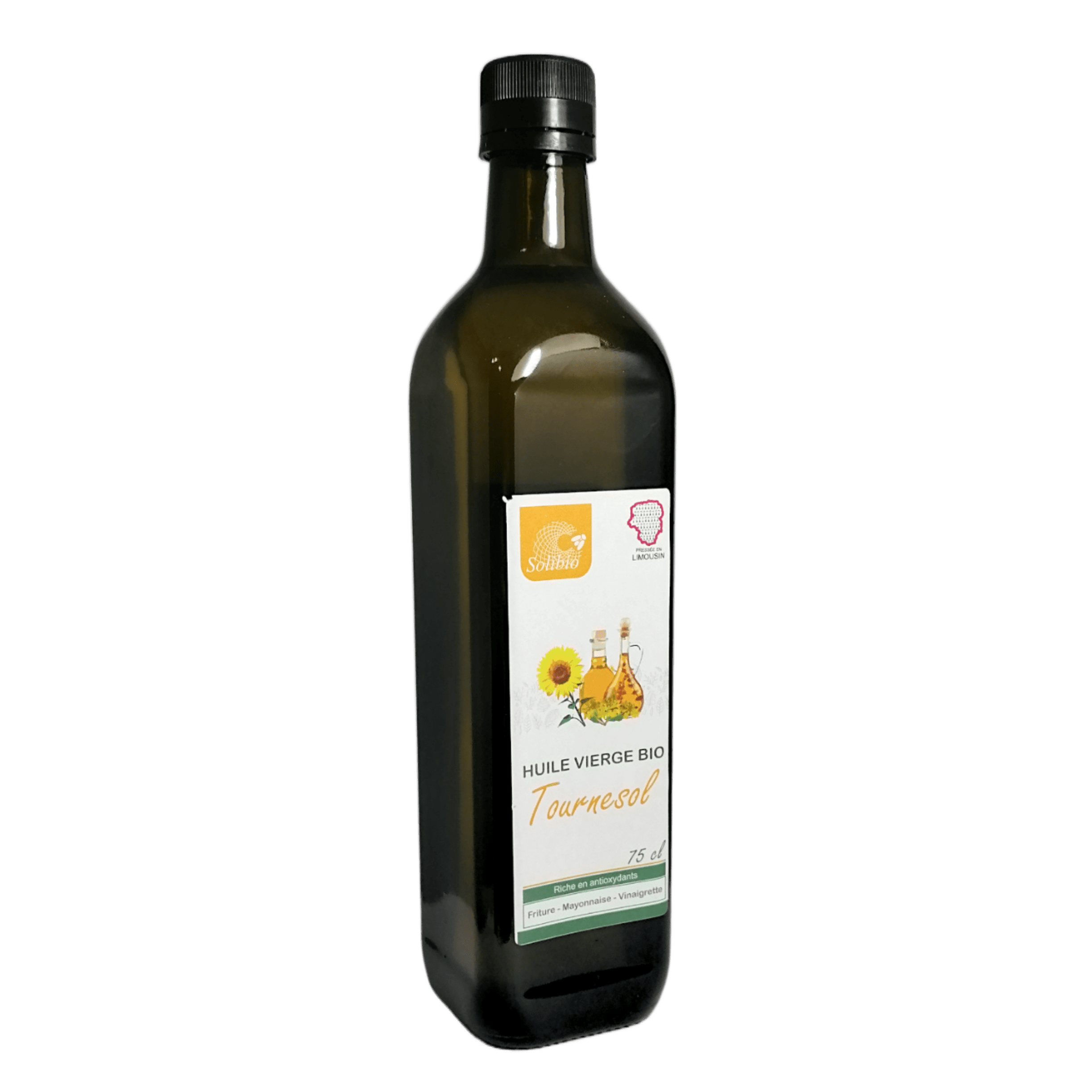 Huile de tournesol BIO (Germiney-Jura, 75cl)