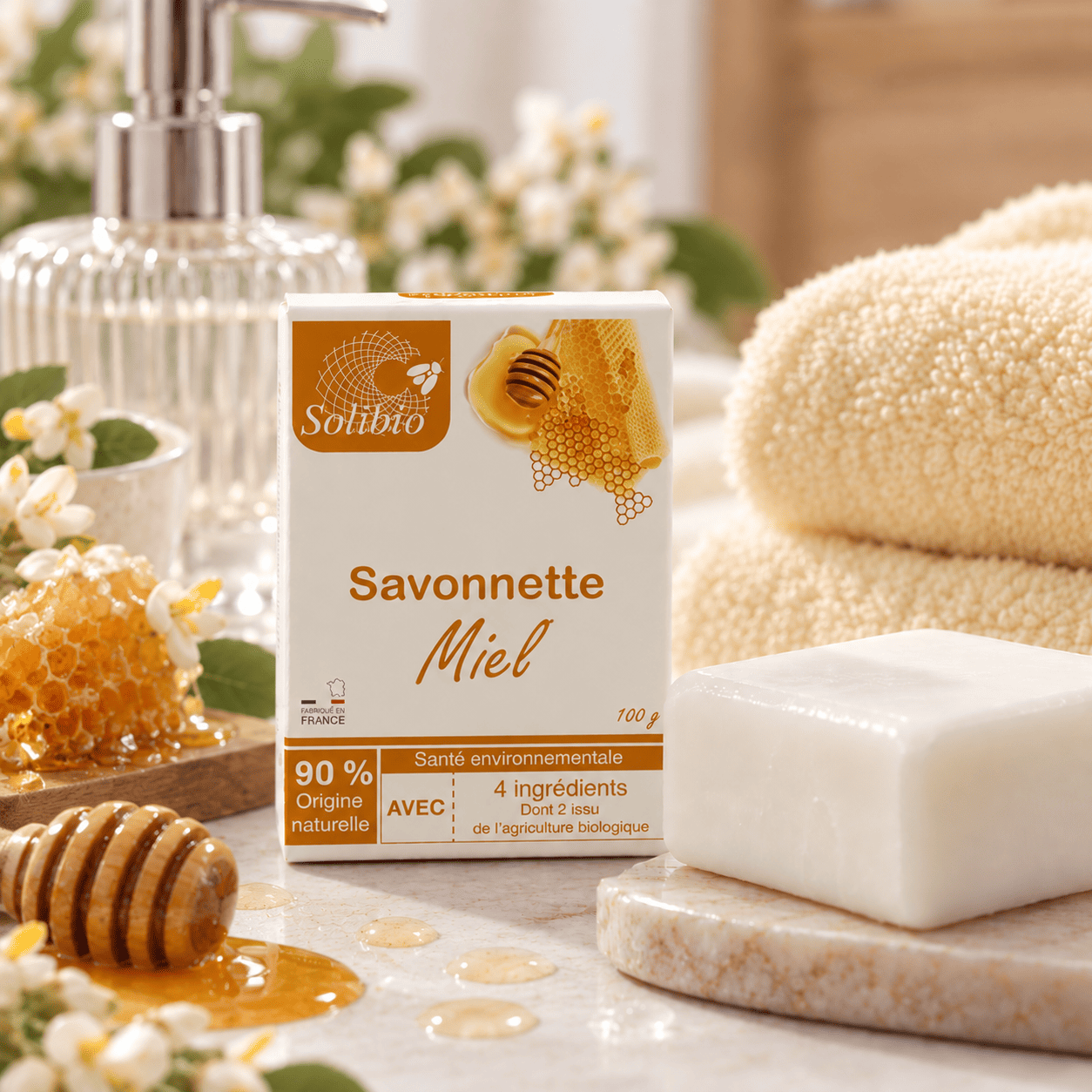 savonnette miel